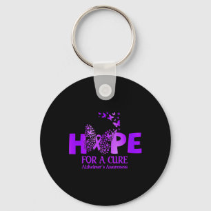 For A Cure For Alzheimerheimers Warrior Apparel He Key Ring