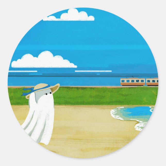 For A Day Classic Round Sticker (Front)