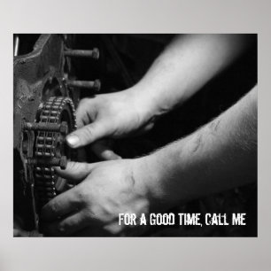 For a Good Time Call Me Poster