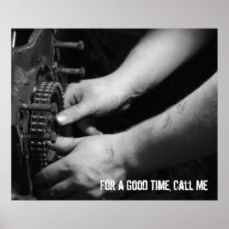 For a Good Time Call Me Poster