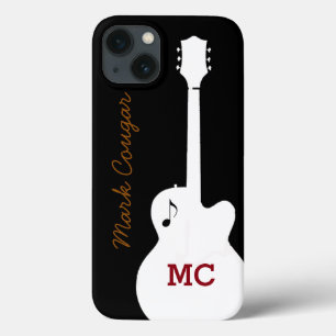 for a rock music guitarist iPhone 13 case