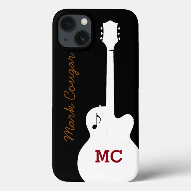 for a rock music guitarist Case-Mate iPhone case (Back)
