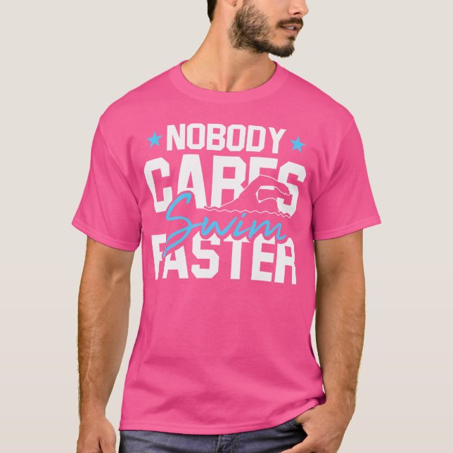 For A Swimming Team T-Shirt (Front)