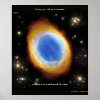 For a vacuum to exist... poster