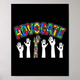For Aby Therapist Teacher Parent Autism Awareness  Poster