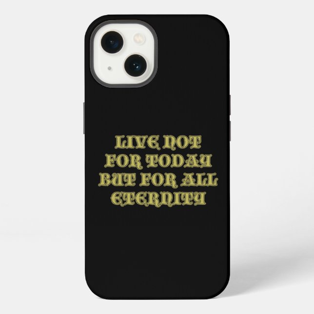 "For All Eternity" iPhone Case (Back)