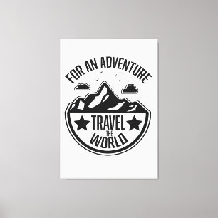 For An Adventure Canvas Print