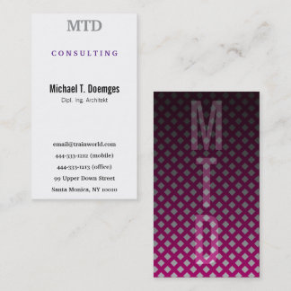 For Arhitects Business Card