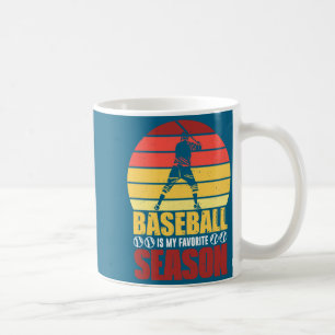 For Baseball Favorite Season Game Bat Coffee Mug