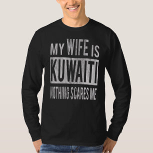 For Best Husband From Kuwaiti Wife Kuwait Spouse P T-Shirt