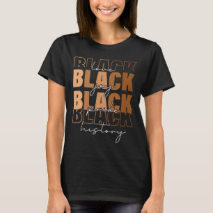 For Black Women Black History Month Retro T-Shirt