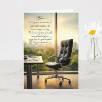 for Boss Get Well Wishes Empty Office Chair