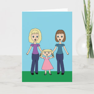 For Both My Moms Mothers Day Daughter Personalise Thank You Card