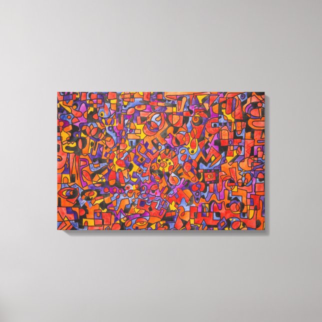 for cabinet canvas print (Front)