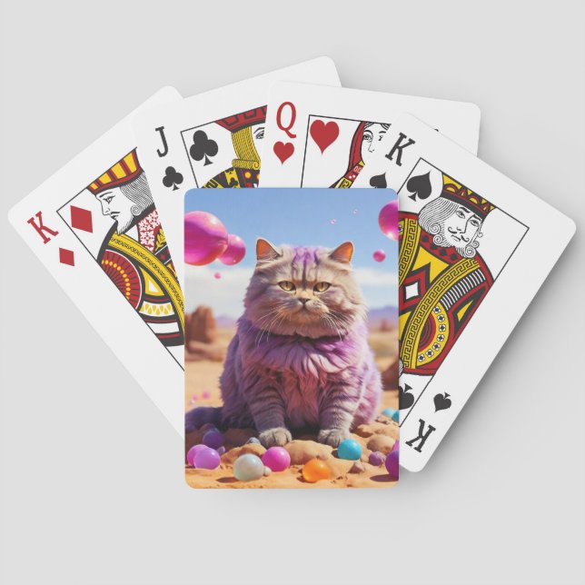 For Cat lover only : Playing Cards (Back)