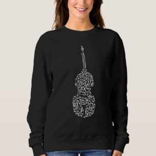 for cellists musician violin cello sweatshirt