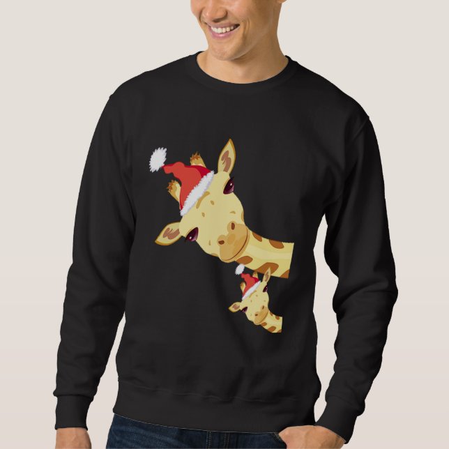 for christmas   for Giraffes   1 Sweatshirt (Front)