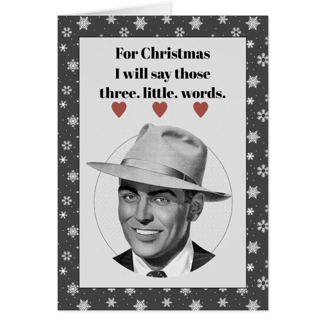 For Christmas I will say... (Front)