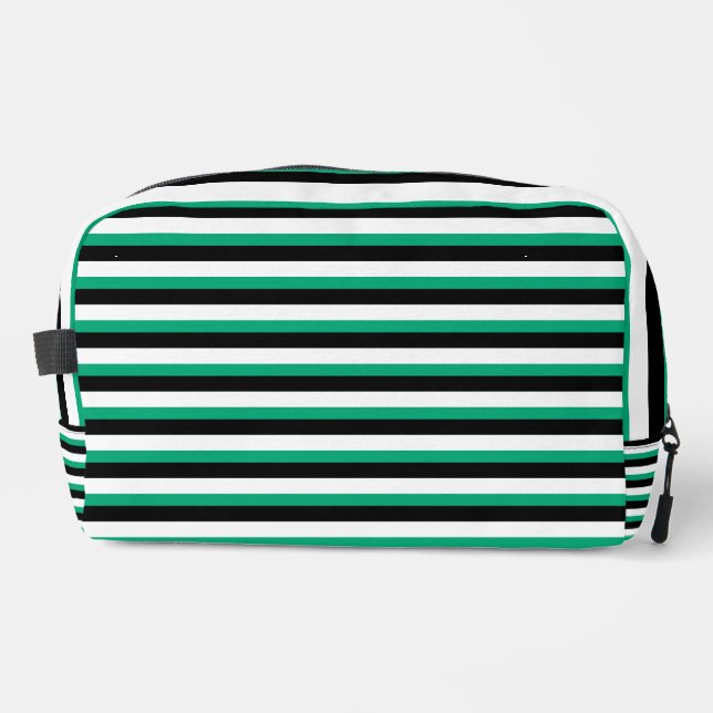 For Clean Girls – Emerald Green Toiletry Bag (Front)