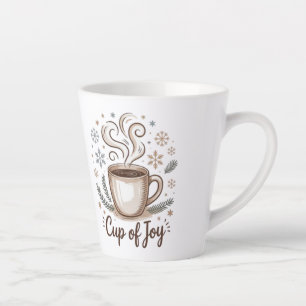 For Coffee lovers. Cup of Joy. Small Latter mug
