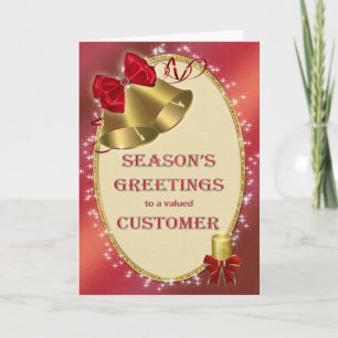 For Customer, a Corporate Christmas card