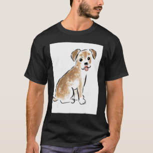 For Cute Dog Puppie Fan In Dog Style 1 T-Shirt