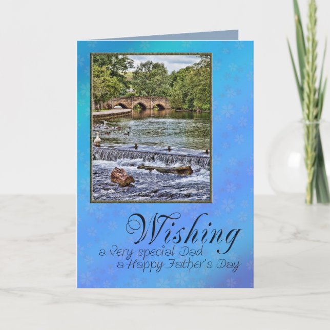 For Dad on Father's Day Card (Front)