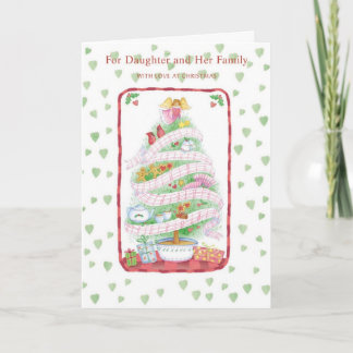 For Daughter and Her Family Holiday Card