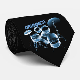 For Drummers Personalised Gift Tie