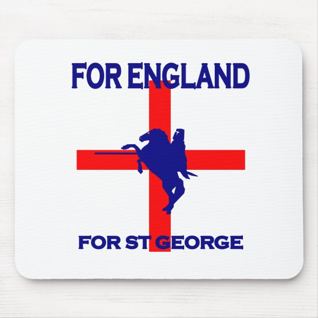 For England For St George Mouse Pad (Front)