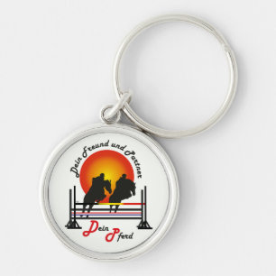 For equestrian sports lover key supporter ring