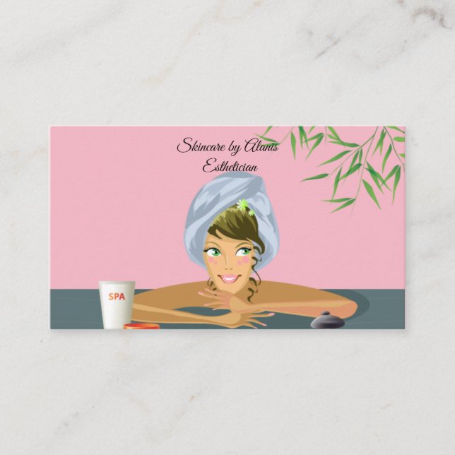 For Estheticians or anything related Business Card (Front)