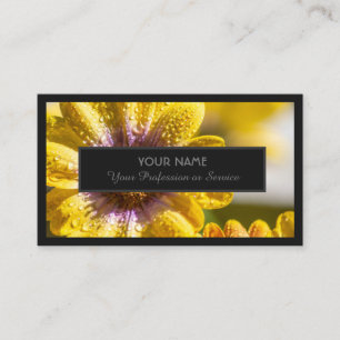 For floral experts and professional florists business card