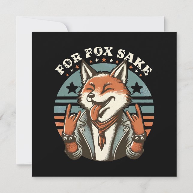 For Fox Sake (Front)