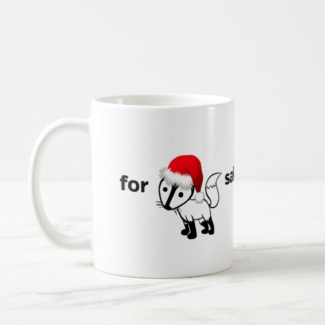 For Fox Sake Coffee Mug | Christmas Edition!! (Left)