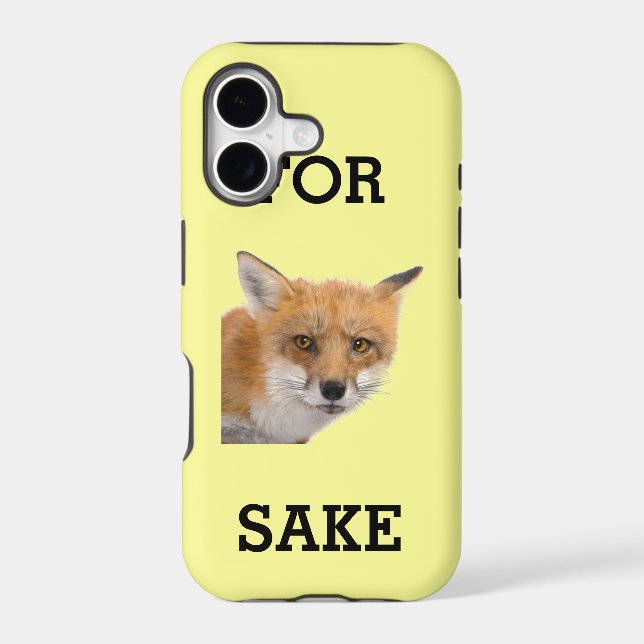 FOR FOX SAKE - IPHONE CASE (Back)