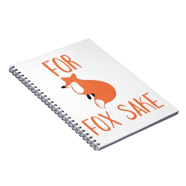 For Fox Sake Notebook (Right Side)