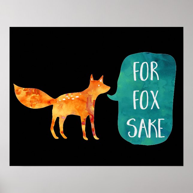 For Fox Sake Poster (Front)