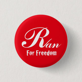 For Freedom Ran 3 Cm Round Badge