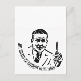 For German Writers Postcard