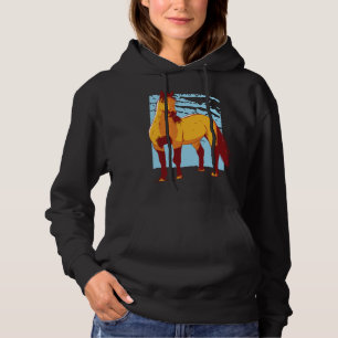 for Girls with Horses  Cute Beautiful Horse Hoodie