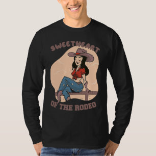for Girls with Horses Sweetheart of the Rodeo T-Shirt