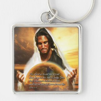 For God so Loved the World 2 Keychains