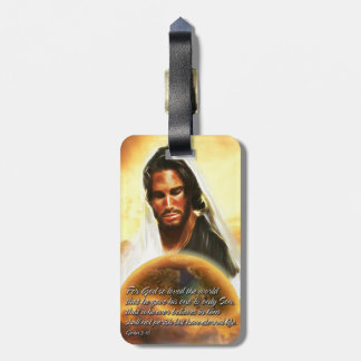For God So Loved The World 2 Luggage Tag