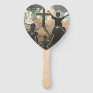 For God So Loved The World Hand Fan