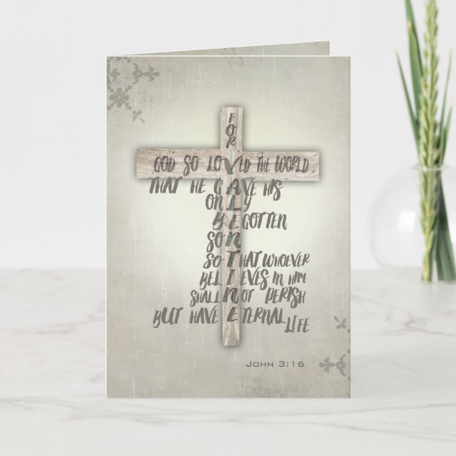 For God So Loved The World Holiday (Front)