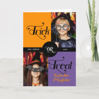 for Godparents Trick or Treat 2 Photo Halloween