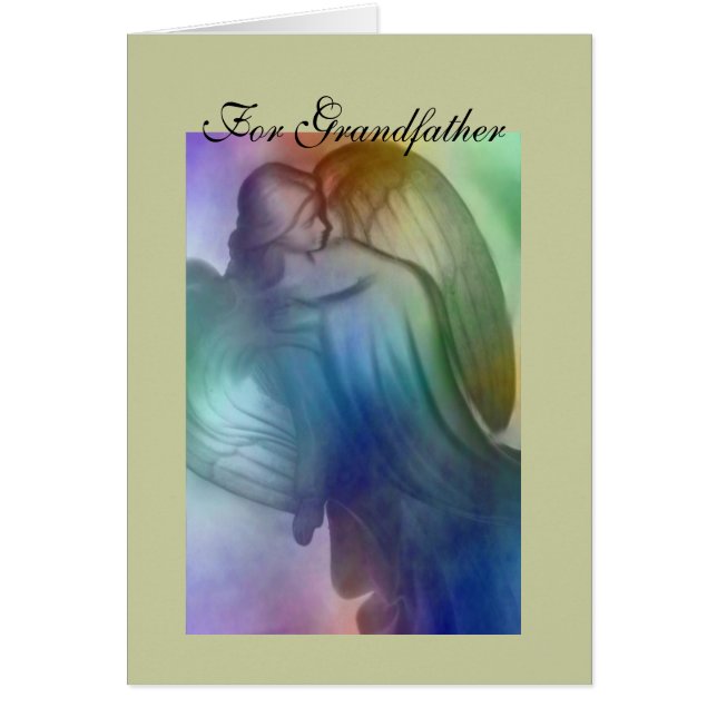 For Grandfather Rainbow Angel (Front)
