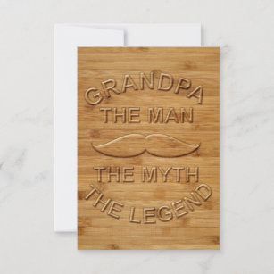 For Grandpa Thank You Card