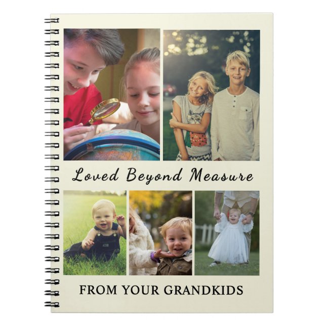 For Grandparents – Loved Beyond Measure Notebook (Front)